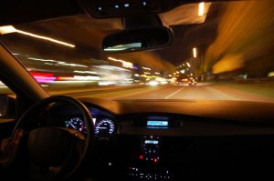 Paying Attention While Driving At Night