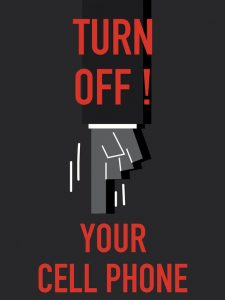 Turn Off Cell Phone While Driving